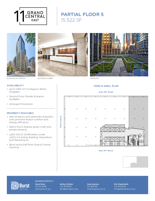 11 Grand Central East Partial 5 floorplan
