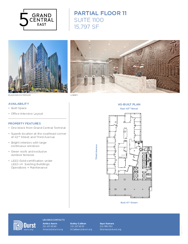 5 Grand Central East Partial 11 floorplan