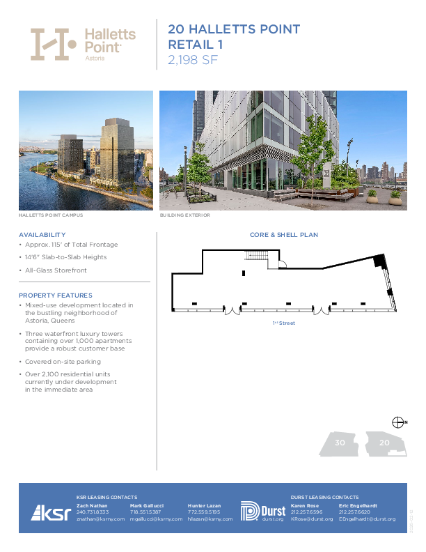 Halletts Point Retail 1 floorplan