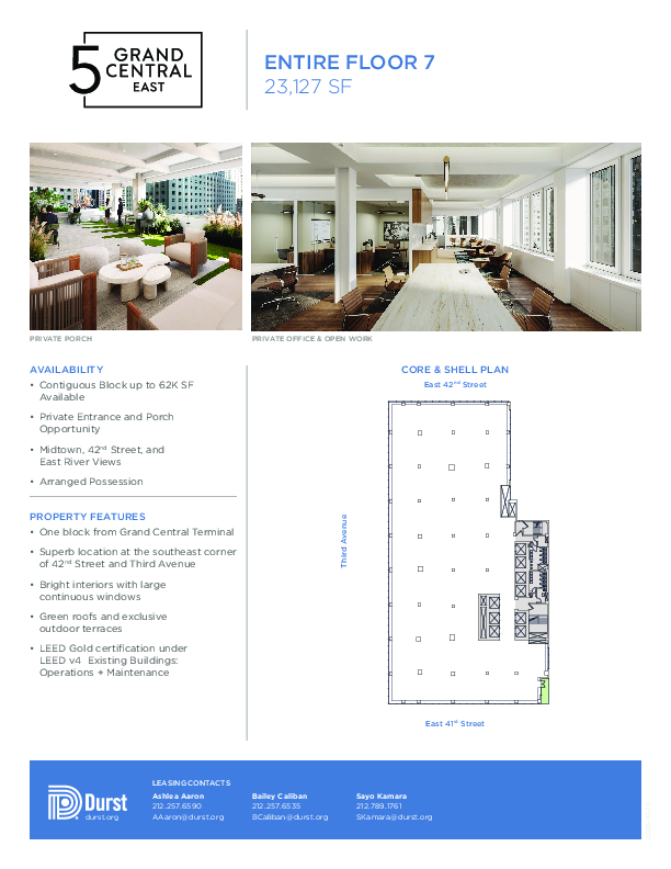 5 Grand Central East Entire Floor 7 floorplan