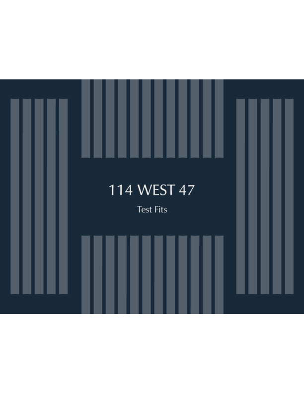 114 West 47 Entire 3-15, 17, 22-26 floorplan